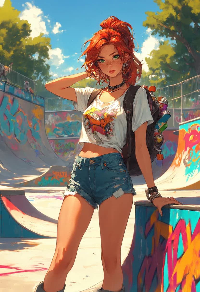 Flame portrait
